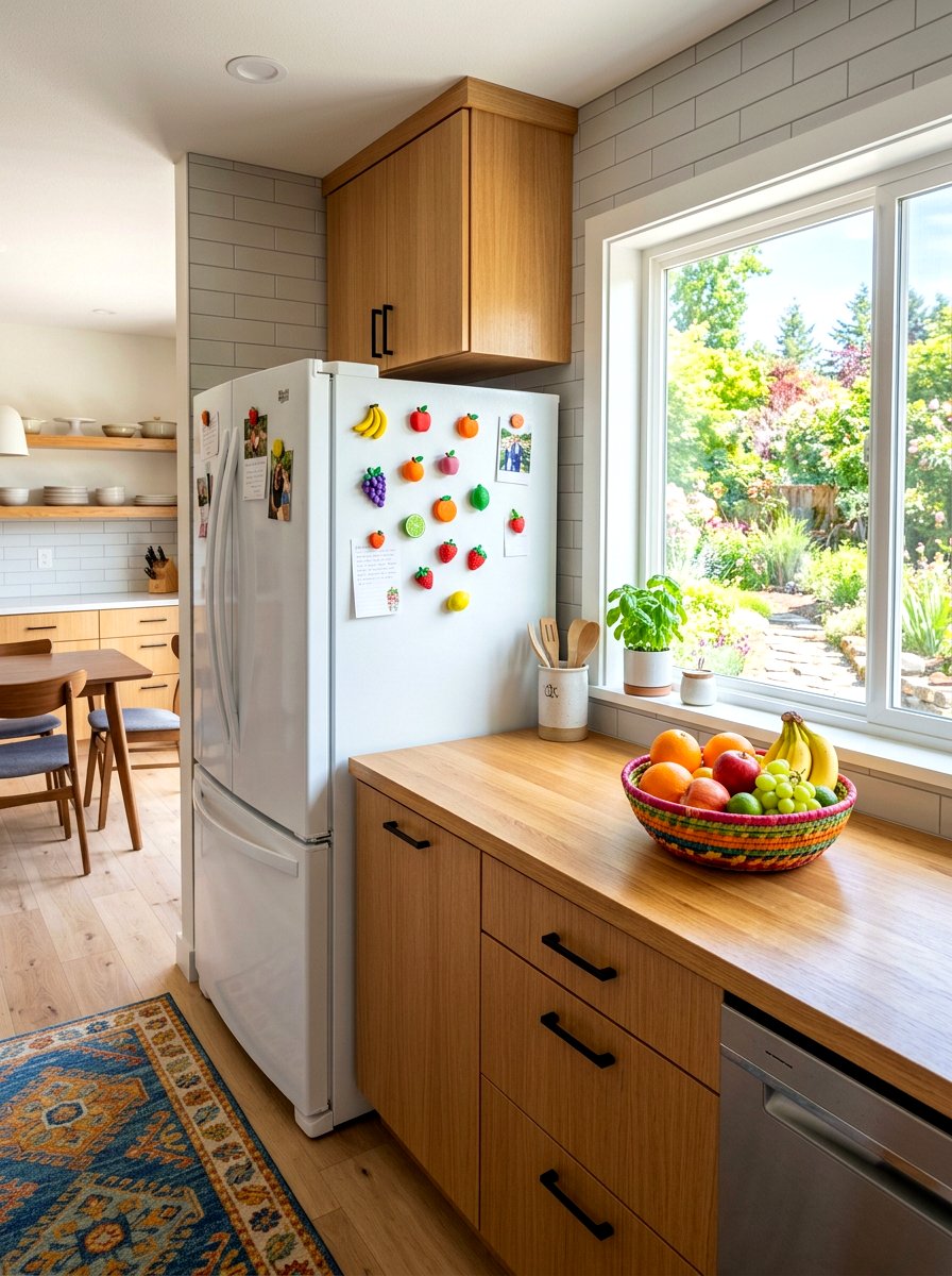 Clay fruit magnets - 25 Spring Clay Craft Ideas