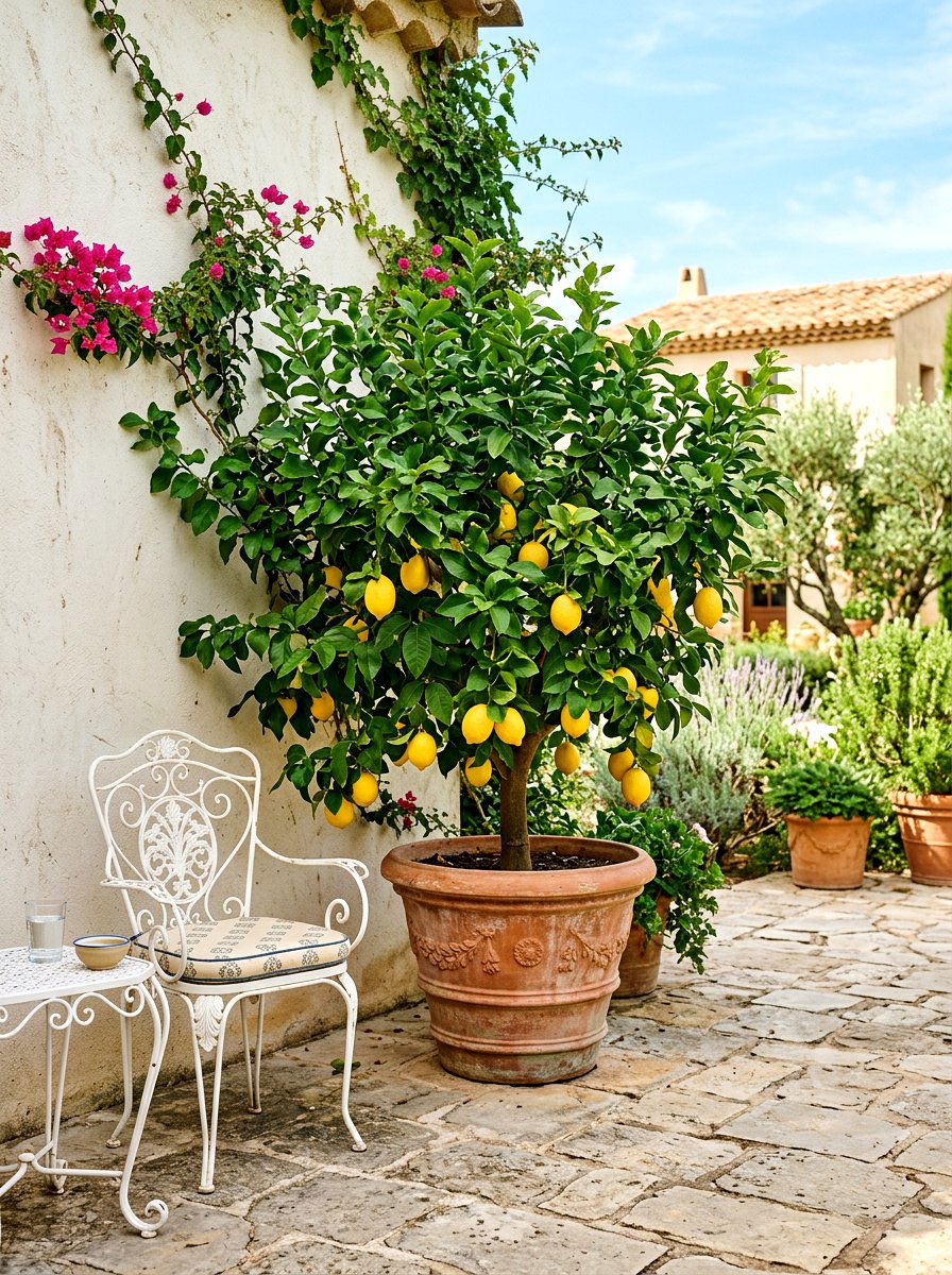 Coastal Courtyard - 25 Spring Courtyard Decor Ideas