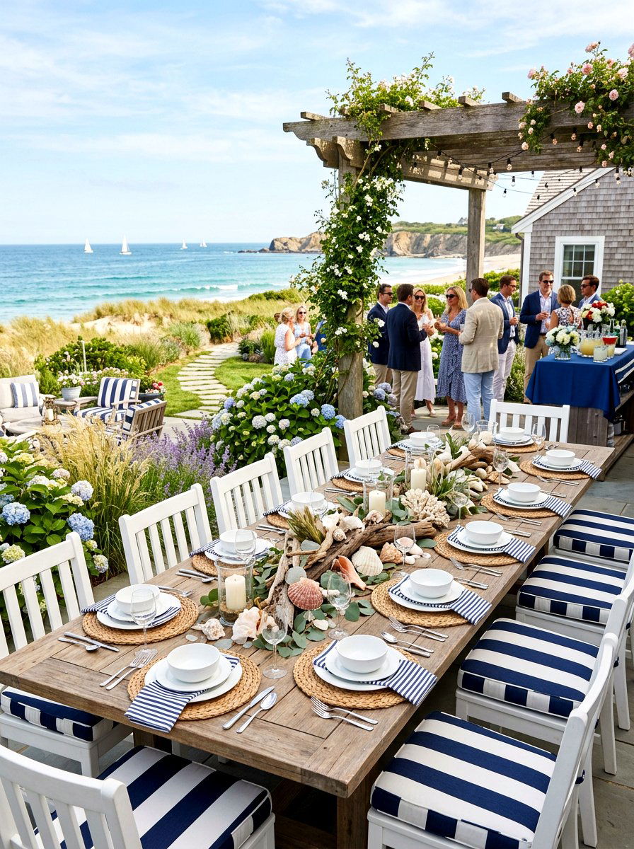 Coastal Garden Party - 25 Spring Garden Party Theme Ideas