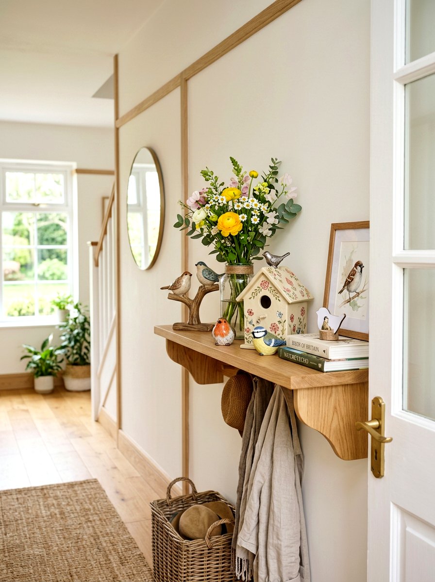 Coastal Kitchen Shelf Spring Vibe - 25 Spring Open Kitchen Shelf Ideas