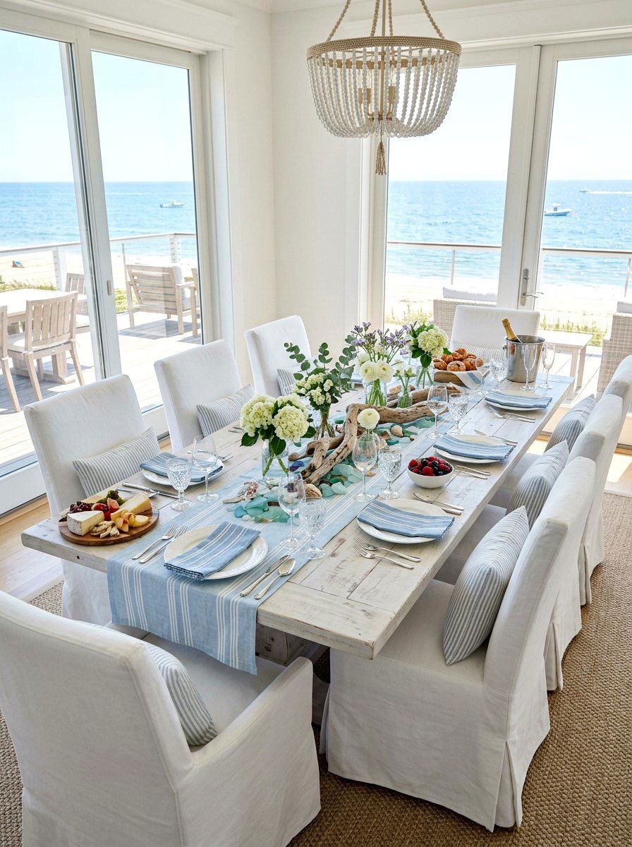 Coastal spring brunch decor - 25 Spring Brunch Decor Ideas