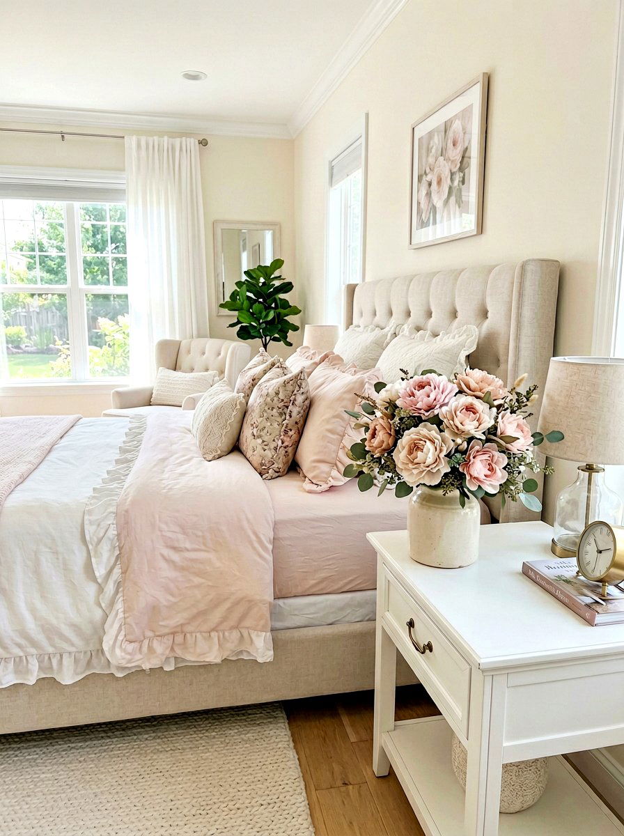 Coffee Filter Peony - 25 Spring Flower Craft Ideas