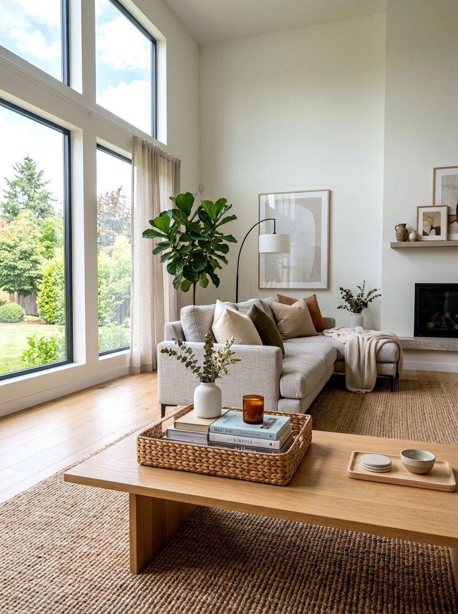 Coffee Table Hyacinth Basket - 25 Spring Hyacinth Basket Decor Ideas