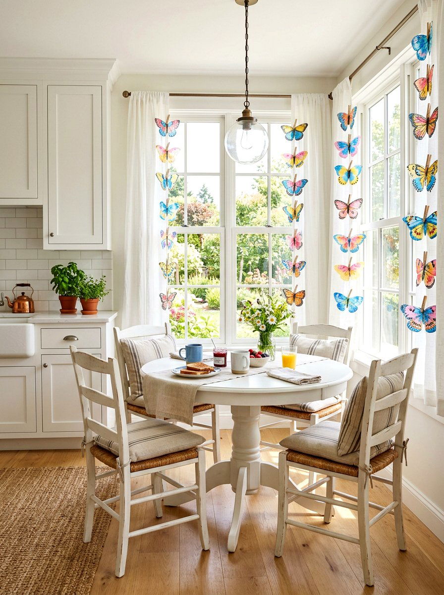 Coffee filter butterfly - 25 Spring Craft Ideas for Kids