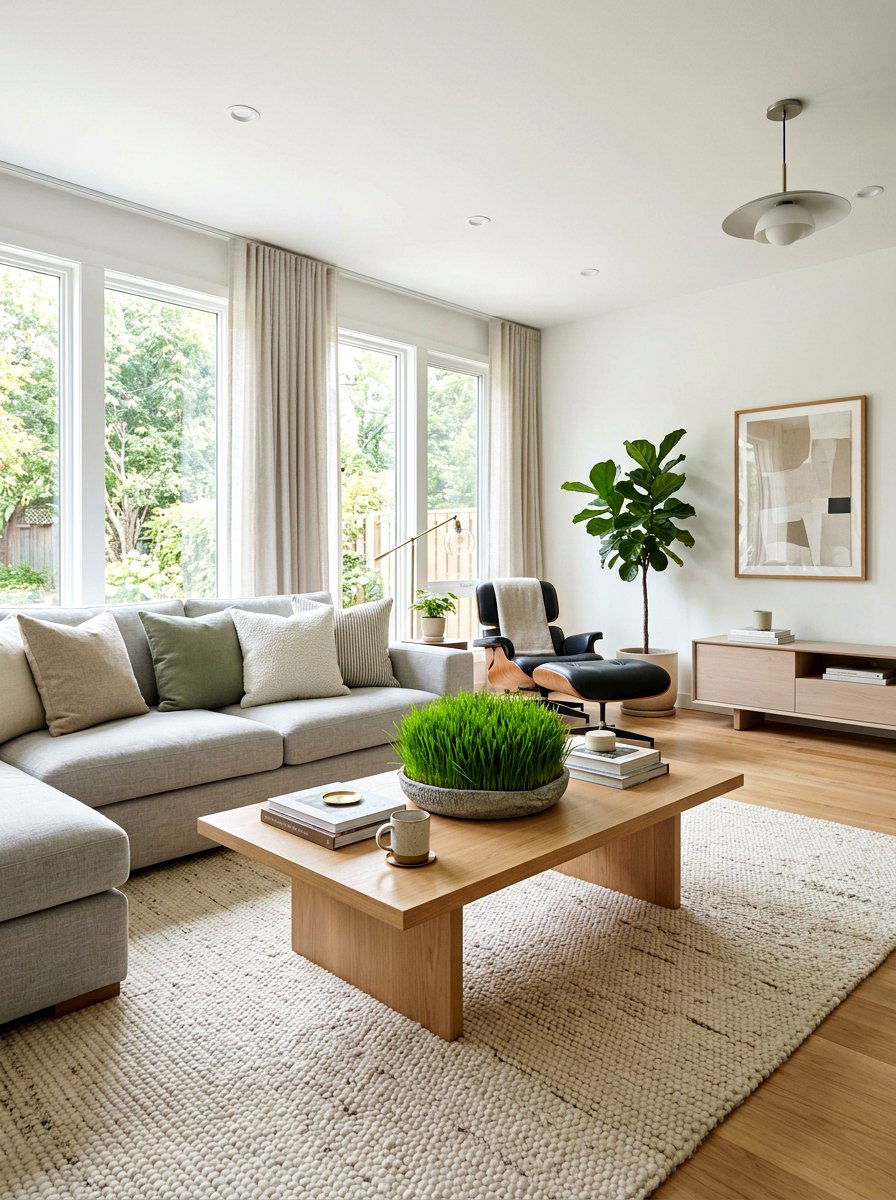 Coffee table grass accent - 25 Spring Wheat Grass Decor Ideas