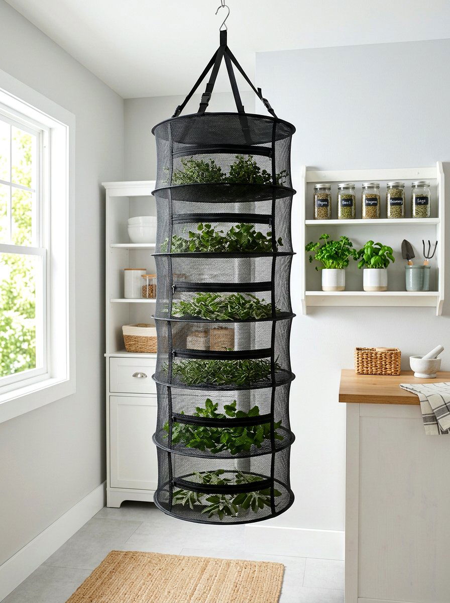 Collapsible Herb Drying Rack - 25 Spring Herb Drying Rack Ideas