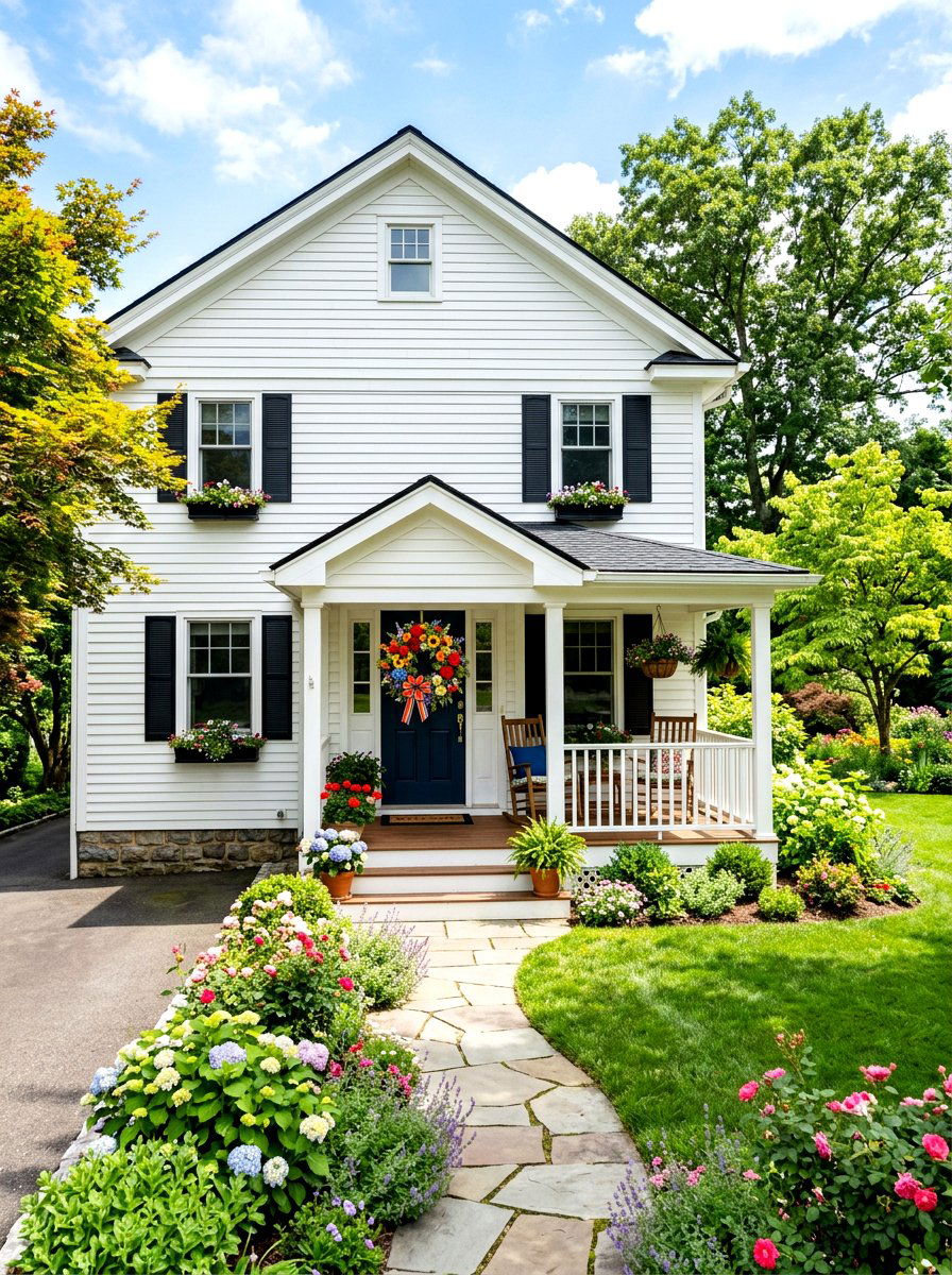 Colorful Rainbow Floral Wreath - 25 Spring Floral Wreath Ideas