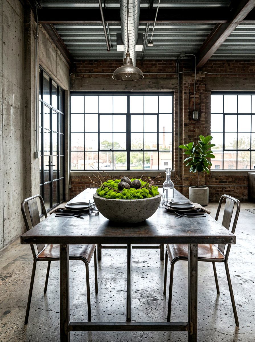 Concrete Bowl Bird Nest - 25 Spring Bird Nest Centerpiece Ideas