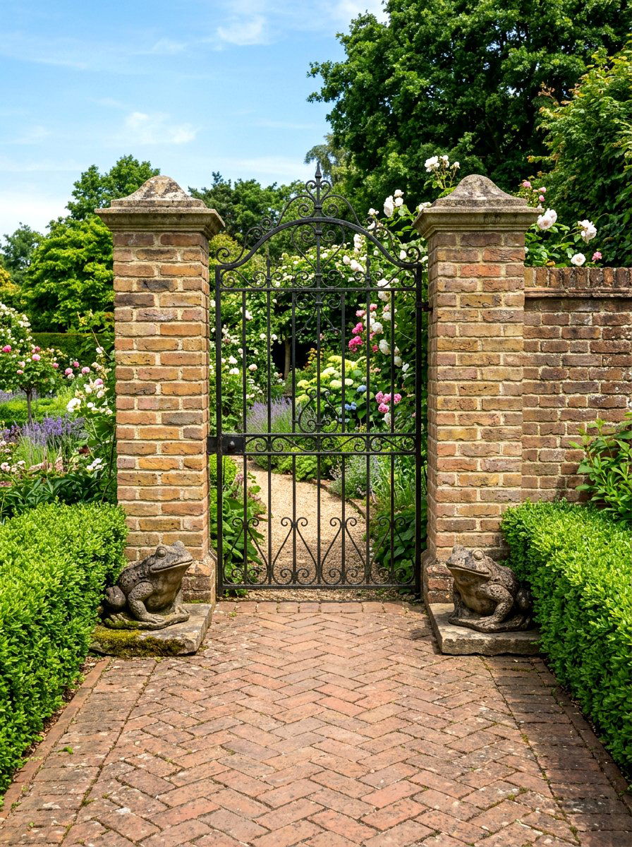 Concrete Frog Lawn Ornaments - 25 Spring Frog Garden Decor Ideas