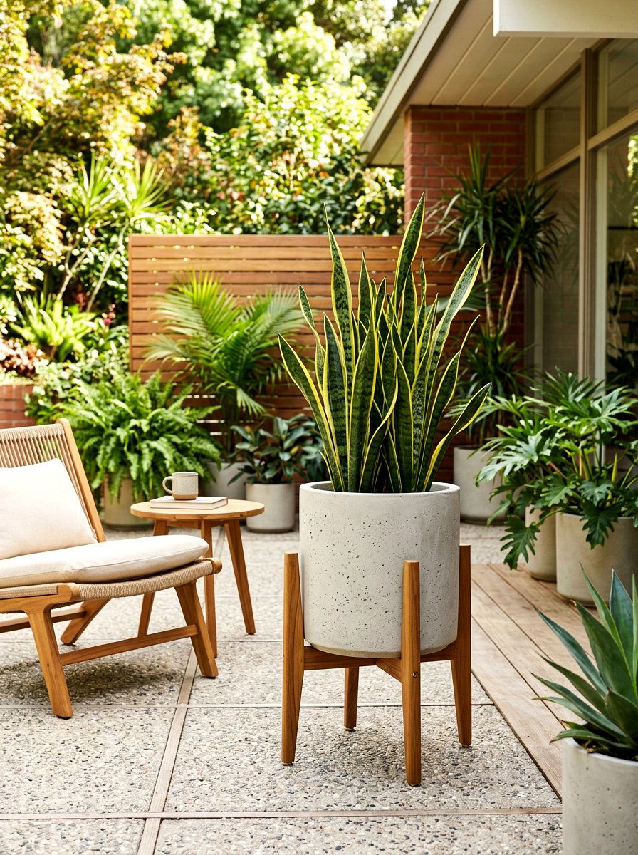 Concrete Planter With Legs - 25 Spring Concrete Planter Ideas