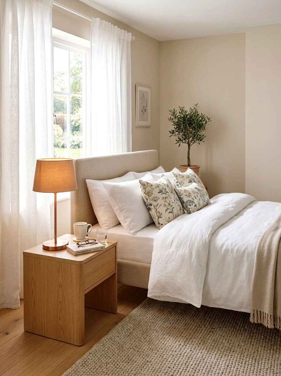 Copper Bedside Table Lamp - 25 Spring Copper Accent Decor Ideas