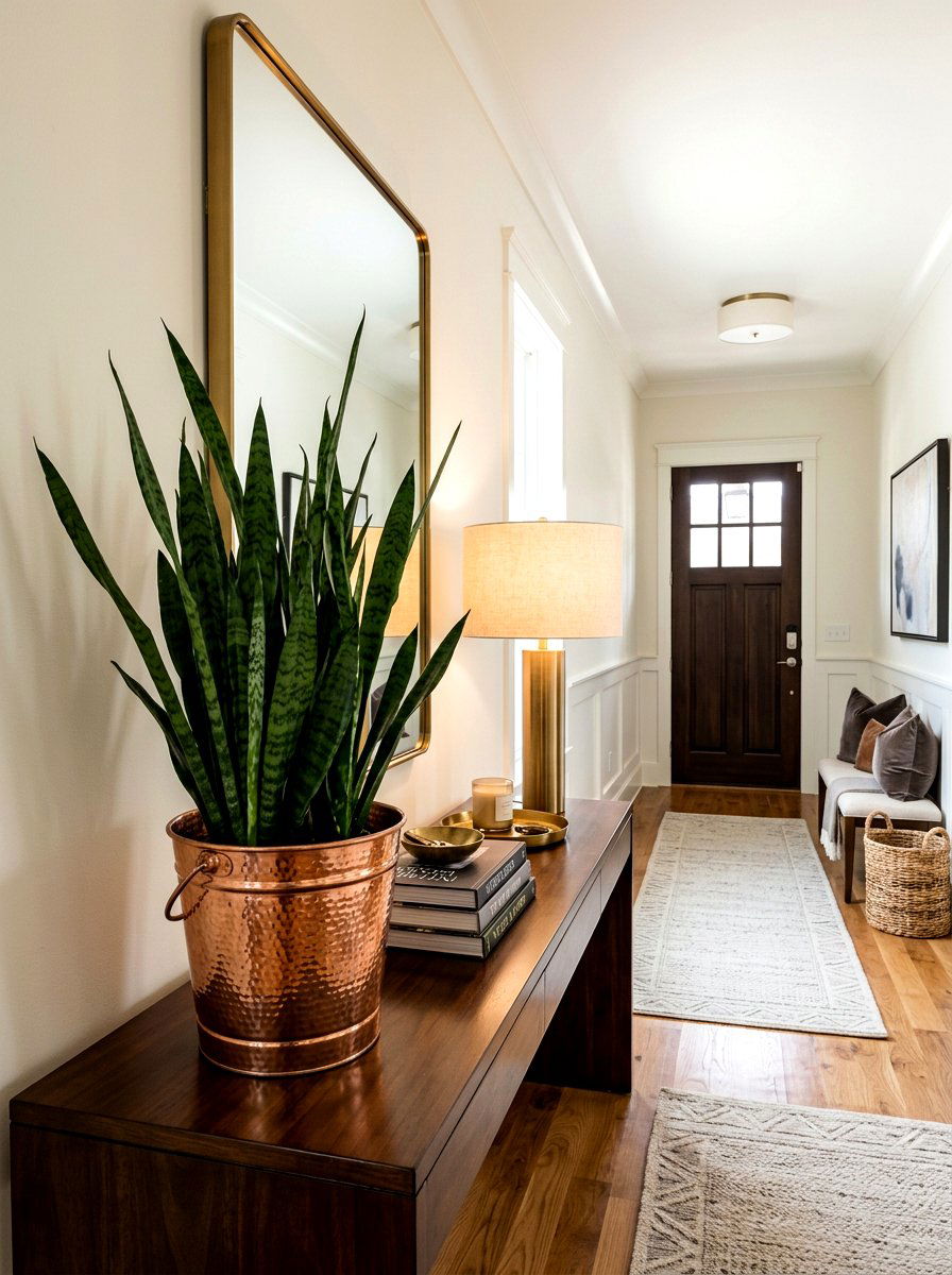 Copper Finish Tin Bucket Planter - 25 Spring Tin Bucket Planter Ideas