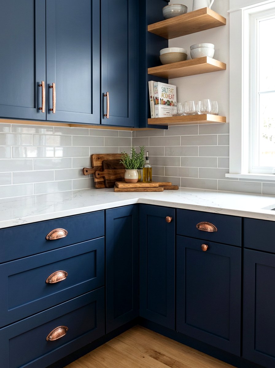 Copper Kitchen Cabinet Hardware - 25 Spring Copper Accent Decor Ideas