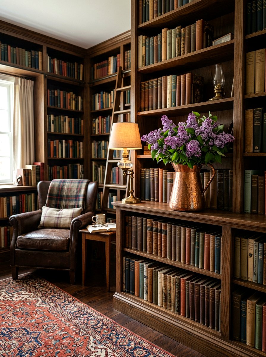 Copper Pitcher with Lilacs - 25 Spring Pitcher Flower Ideas