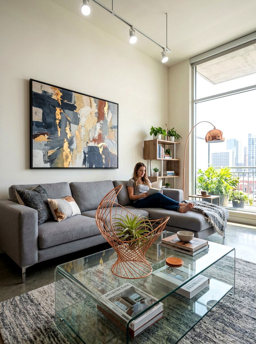 Copper Wire Sculpture - 25 Spring Air Plant Display Ideas