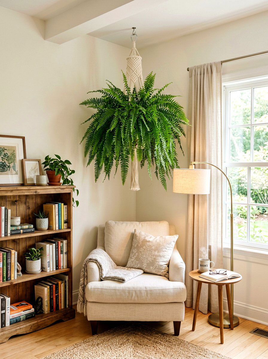 Corner Ceiling Plant Hanger - 25 Spring Plant Hanger Ideas