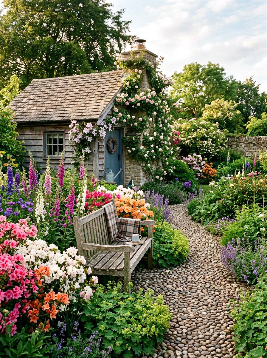 Cottage Garden Azalea - 25 Spring Azalea Garden Ideas