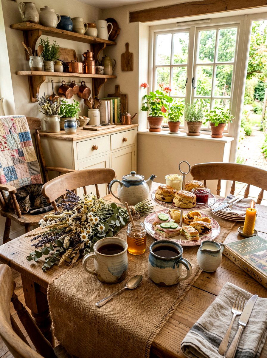 Cottagecore Afternoon Tea - 25 Spring High Tea Decor Ideas