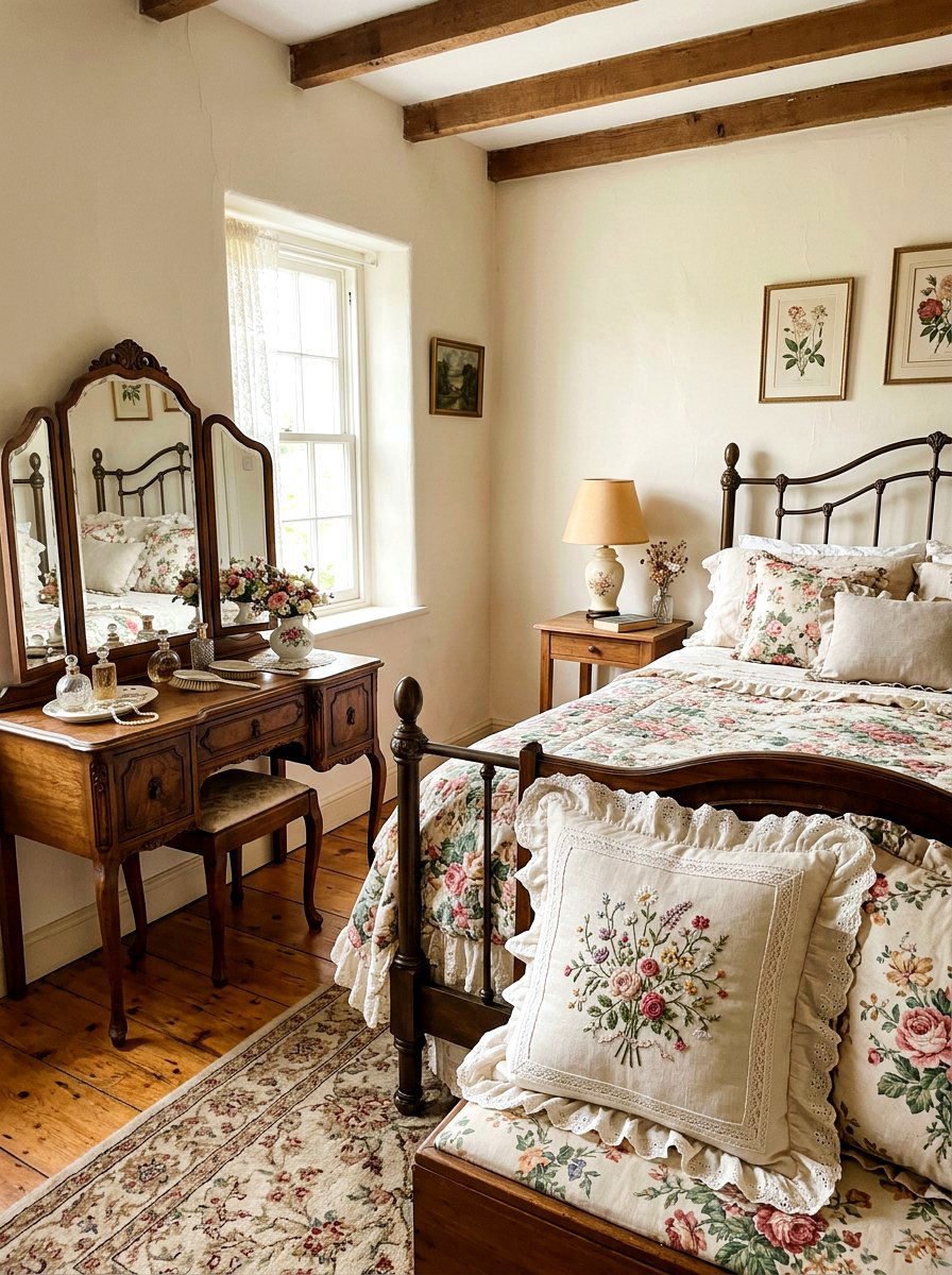 Cottagecore Pillow - 25 Spring Pillow Cover Ideas