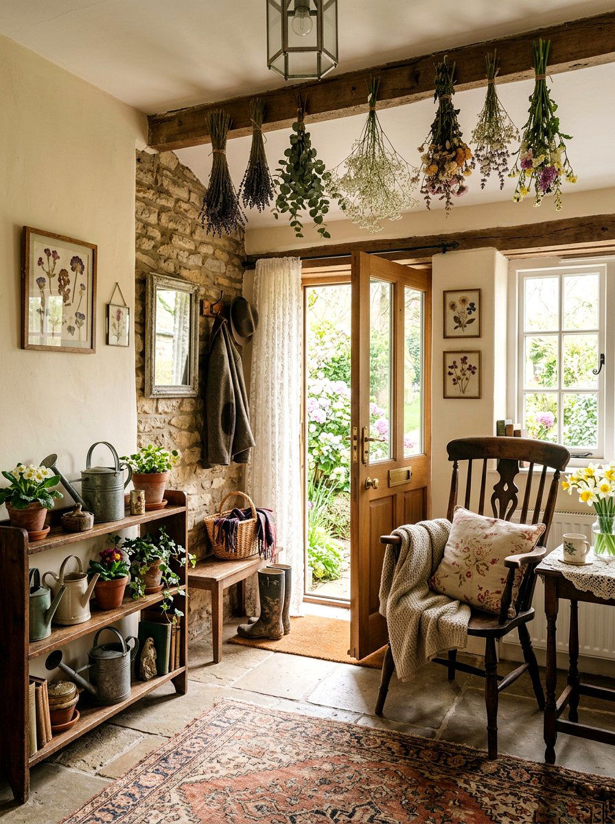 Cottagecore Spring Lobby Vibe - 25 Spring Lobby Decor Ideas