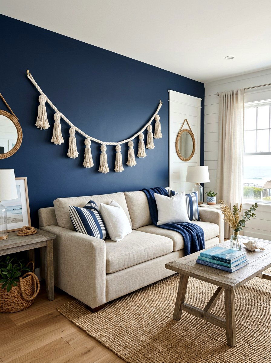 Cotton Rope Tassel Garland - 25 Spring Tassel Garland Ideas