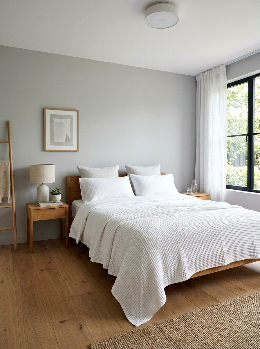 Cotton Waffle Blanket - 25 Spring Bedroom Refresh Ideas