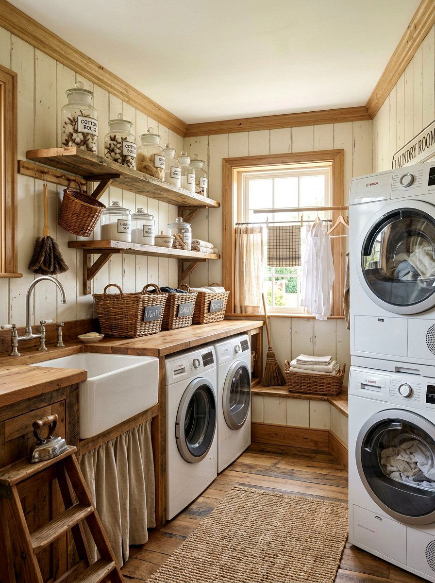 Cotton boll apothecary jar - 25 Spring Apothecary Jar Decor Ideas