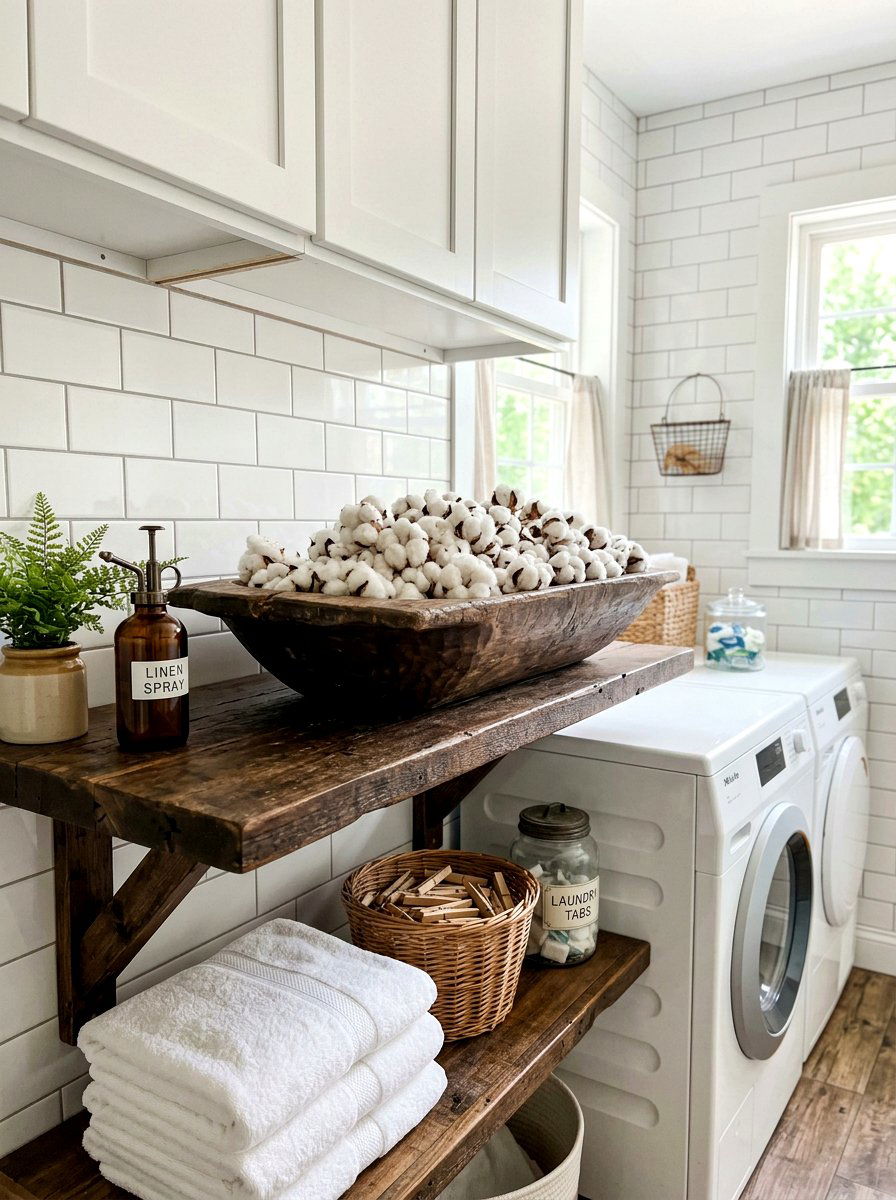 Cotton bolls - 25 Spring Dough Bowl Filler Ideas