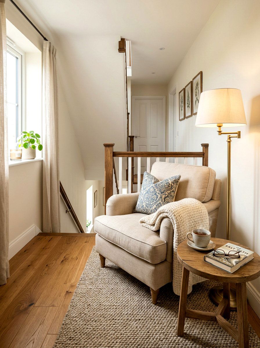 Cozy Reading Corner - 25 Spring Landing Decor Ideas