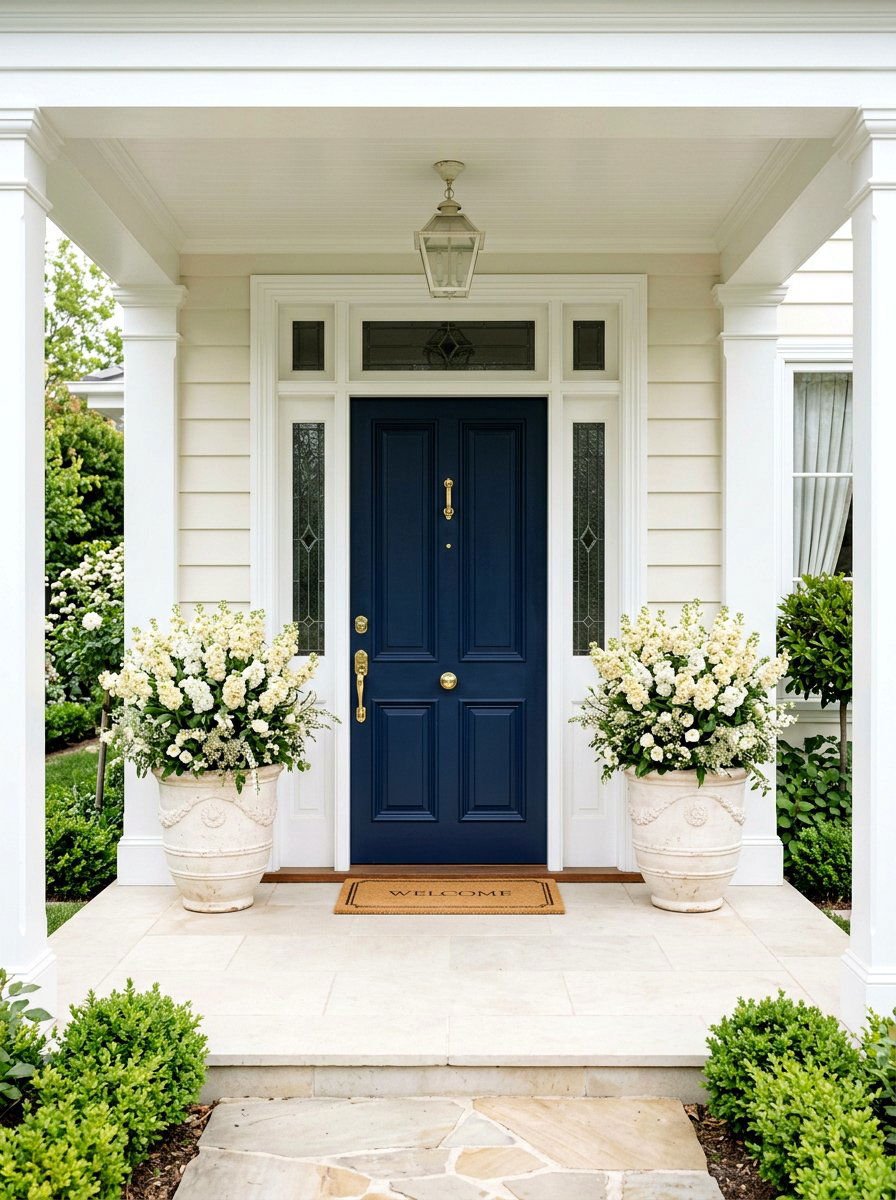 Cream stock flower porch - 25 Spring Stock Flower Ideas