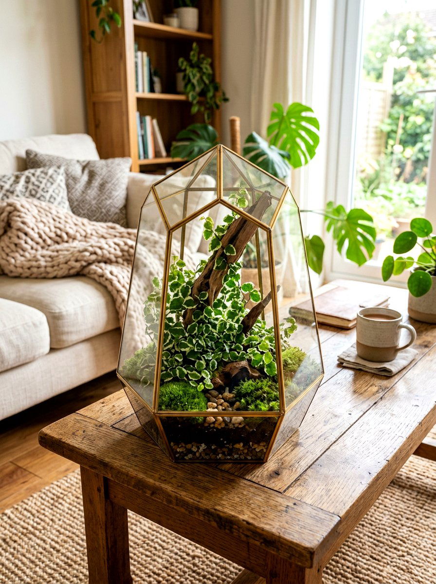 Creeping Fig - 25 Spring Terrarium Plant Ideas
