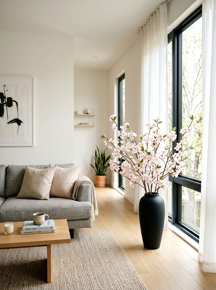 Crepe Paper Cherry Blossom - 25 Spring Tissue Paper Flower Ideas