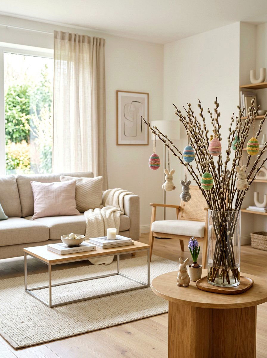 Crochet Easter Ornament - 25 Spring Crochet Decor Ideas