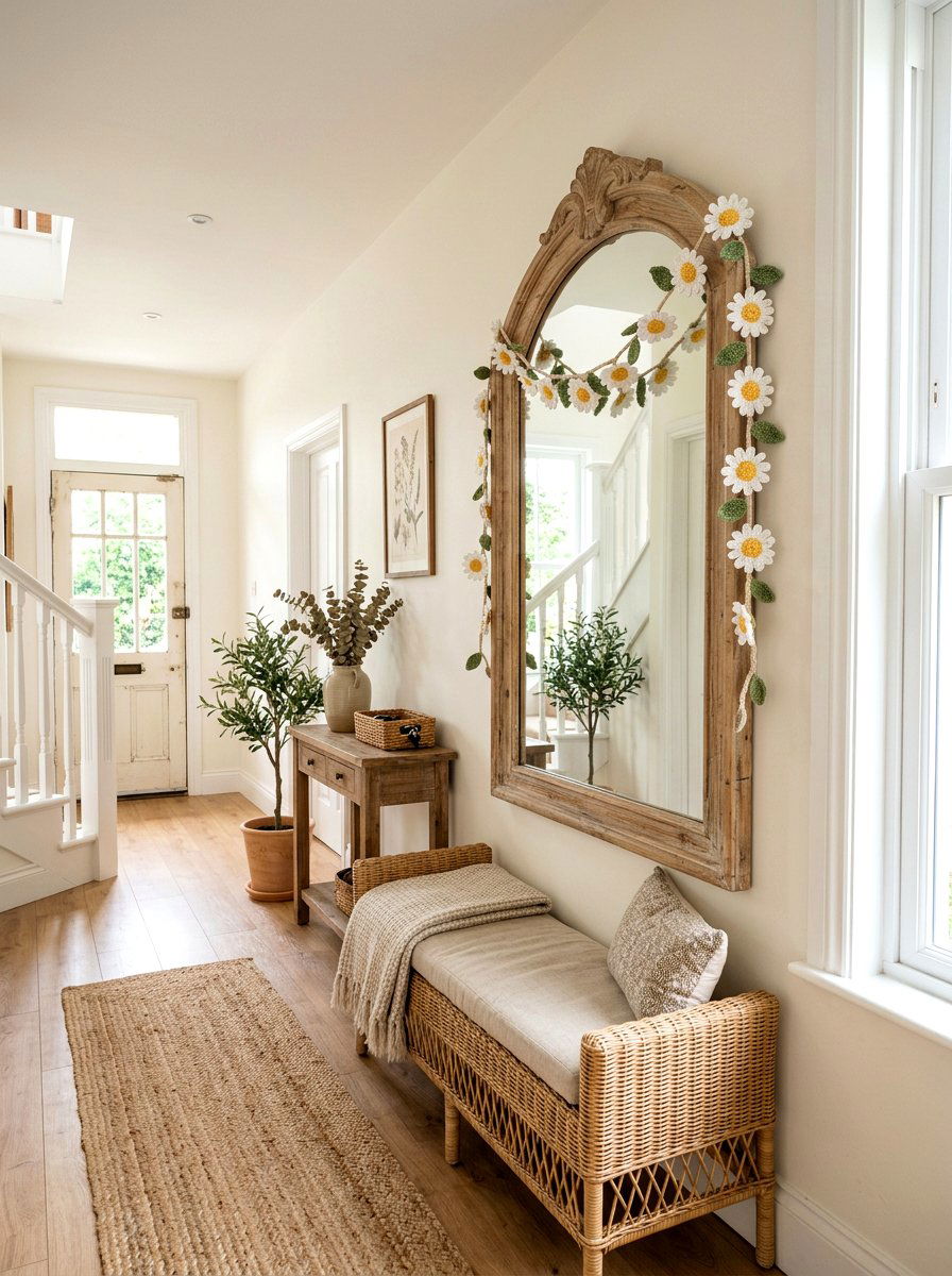 Crochet Flower Garland - 25 Spring Bunting Ideas