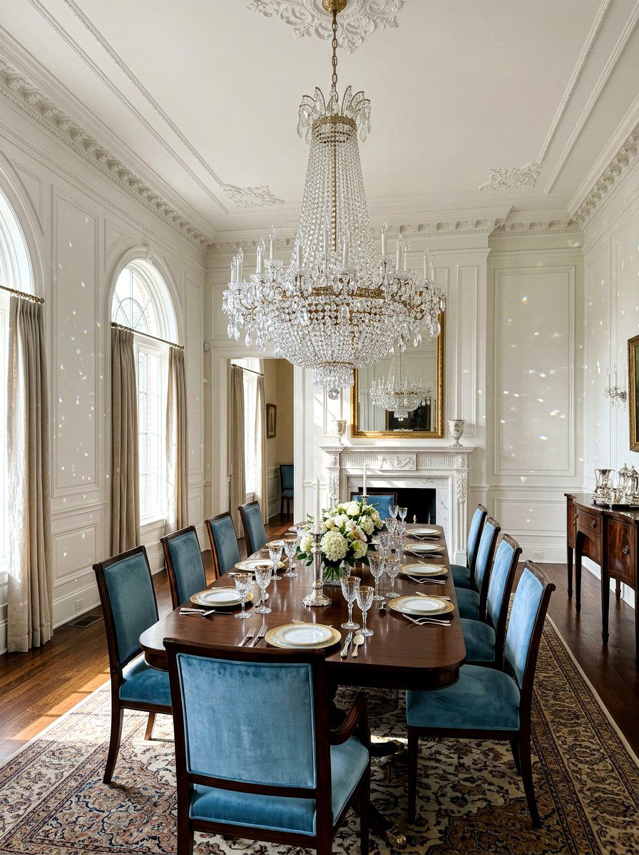 25 Spring Dining Room Chandelier Ideas to Brighten Meals