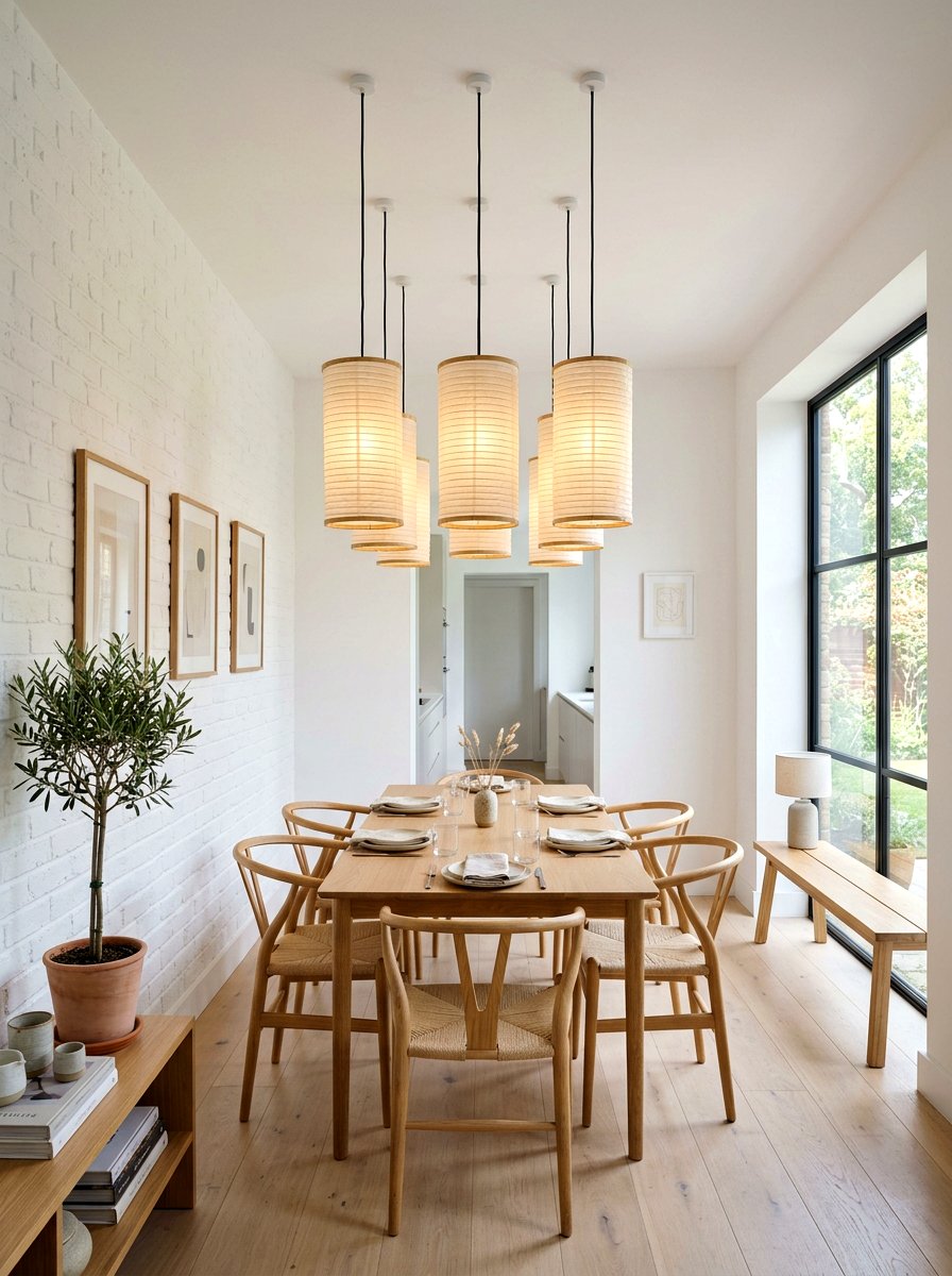 Cylinder Paper Lantern - 25 Spring Paper Lantern Ideas