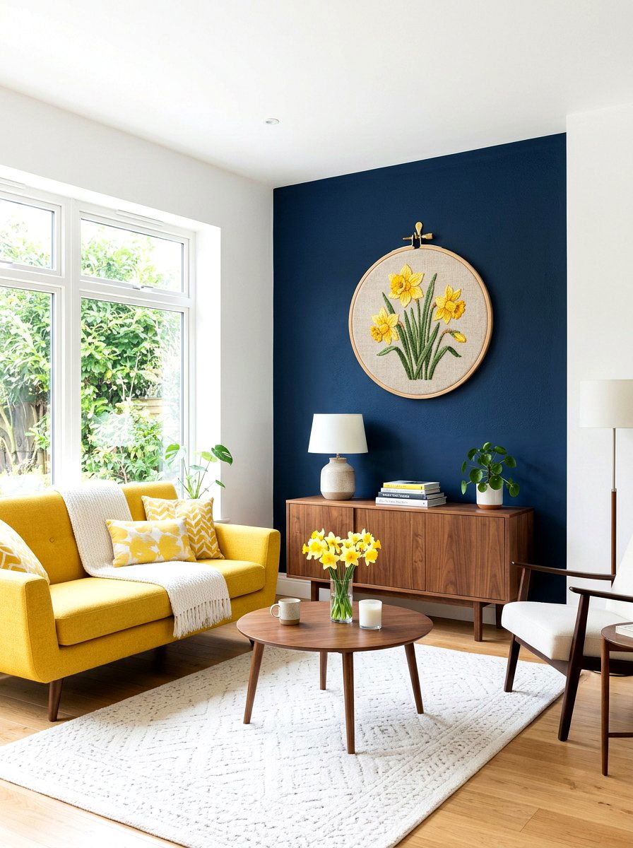 Daffodil Flower Cross Stitch - 25 Spring Cross Stitch Pattern Ideas