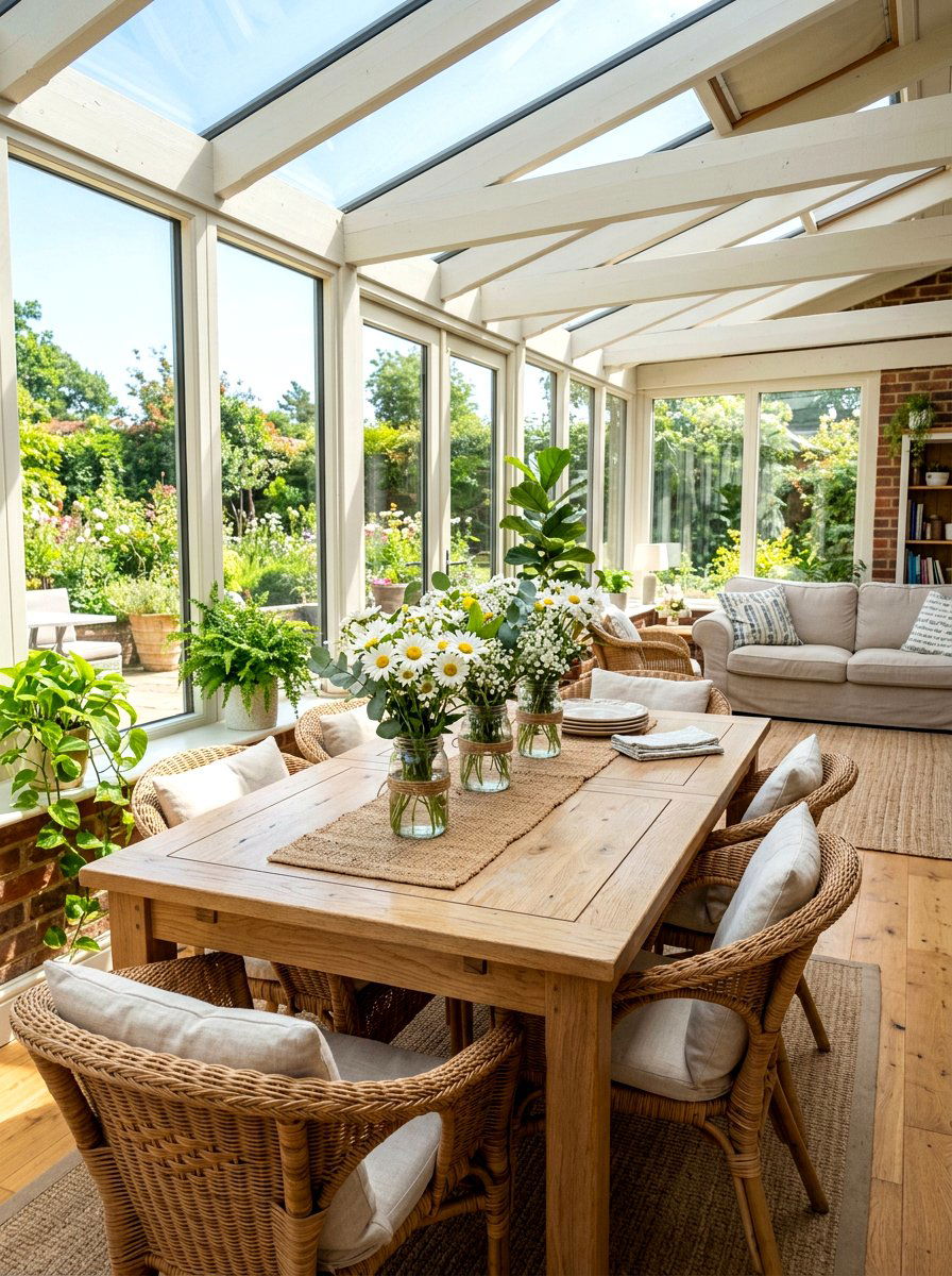 Daisy Flower Arrangement - 25 Spring Living Centerpiece Ideas