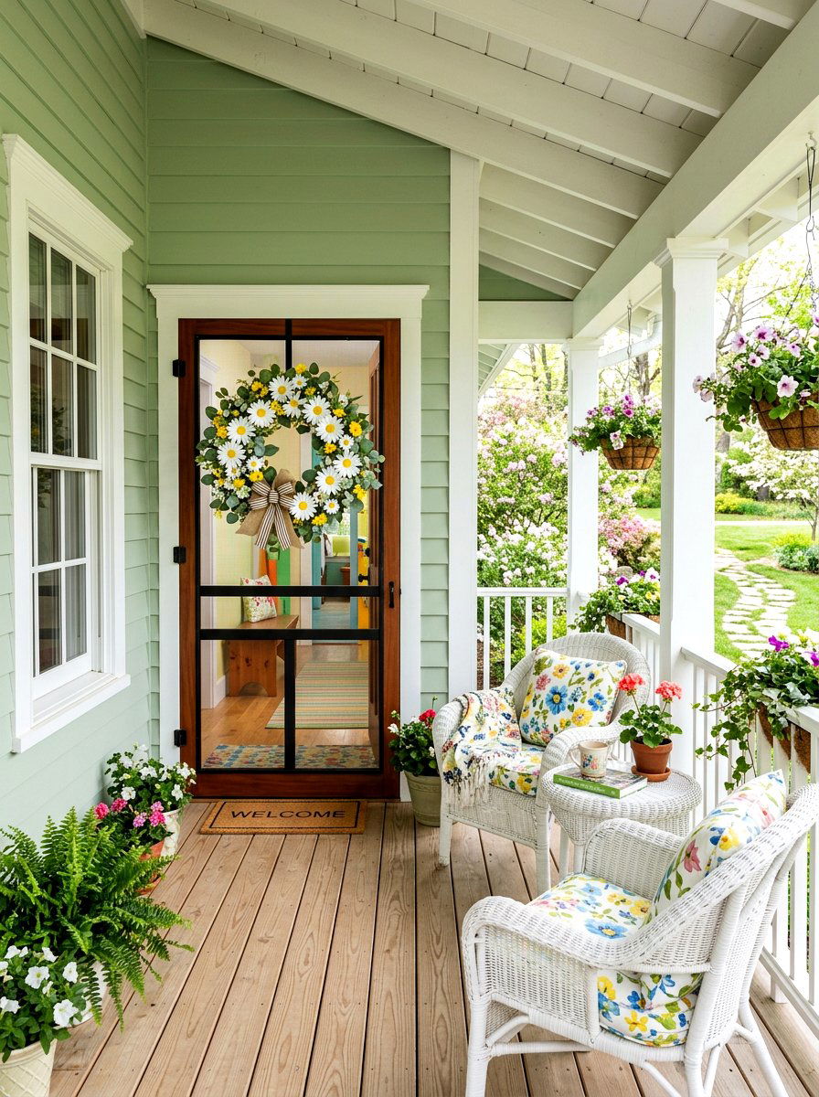 25 Spring Screen Door Decor Ideas for Instant Curb Appeal