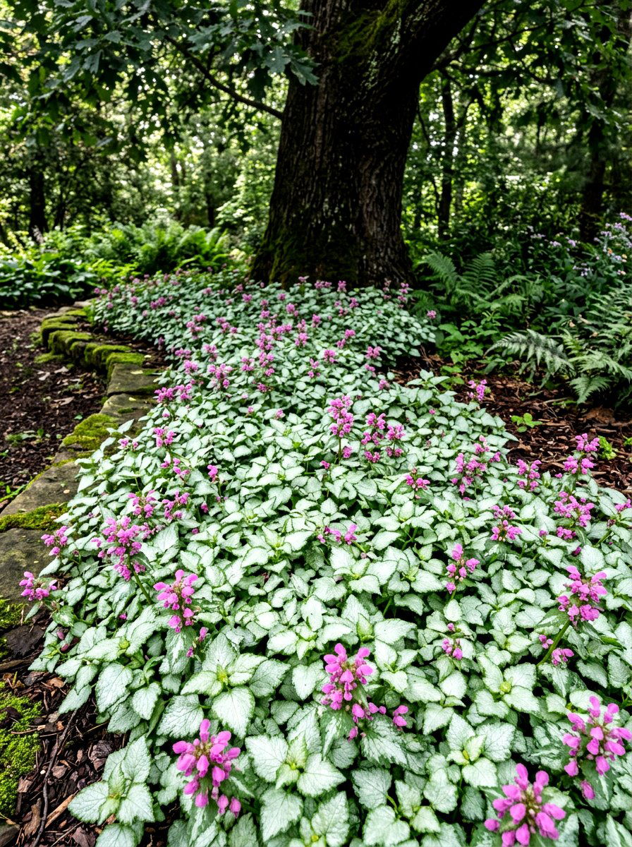 Dead nettle groundcover - 25 Spring Shade Garden Ideas