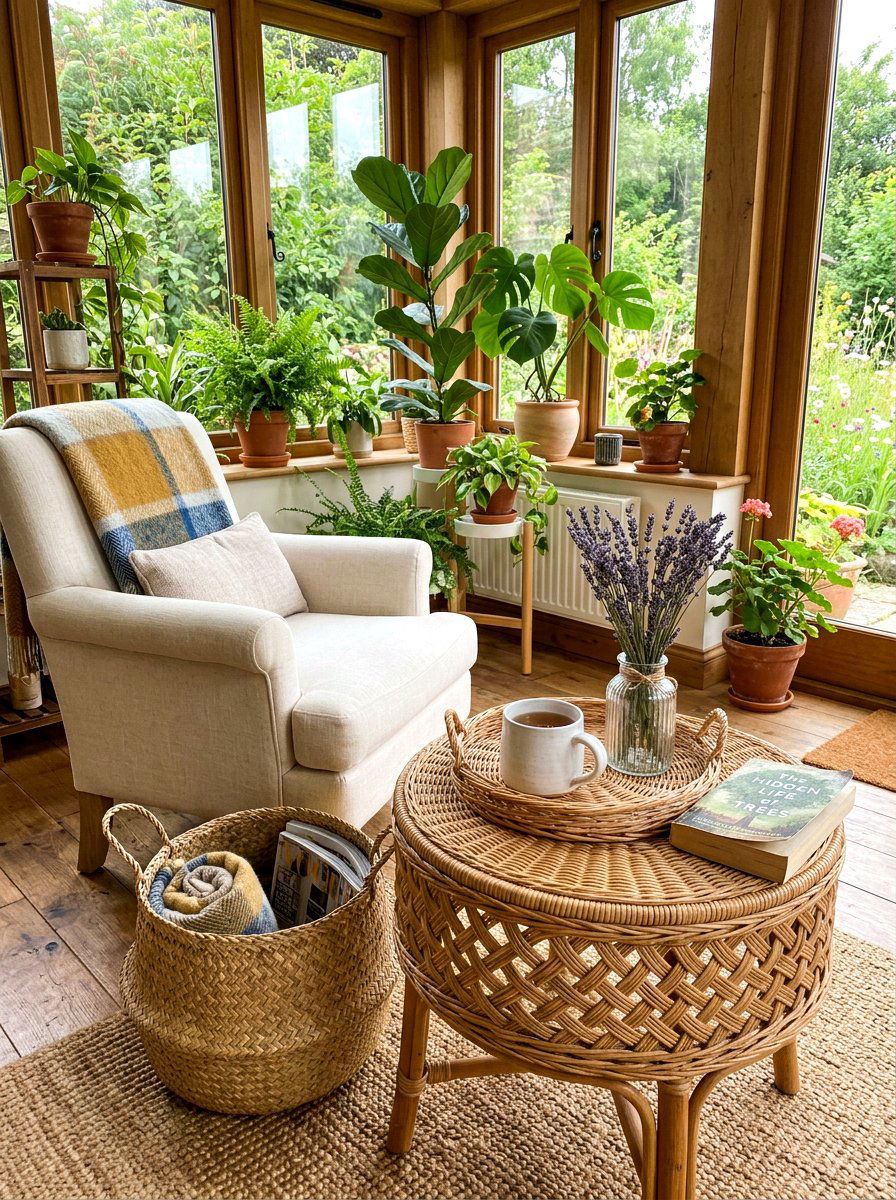 Decorative Bird Nest - 25 Spring Side Table Decor Ideas