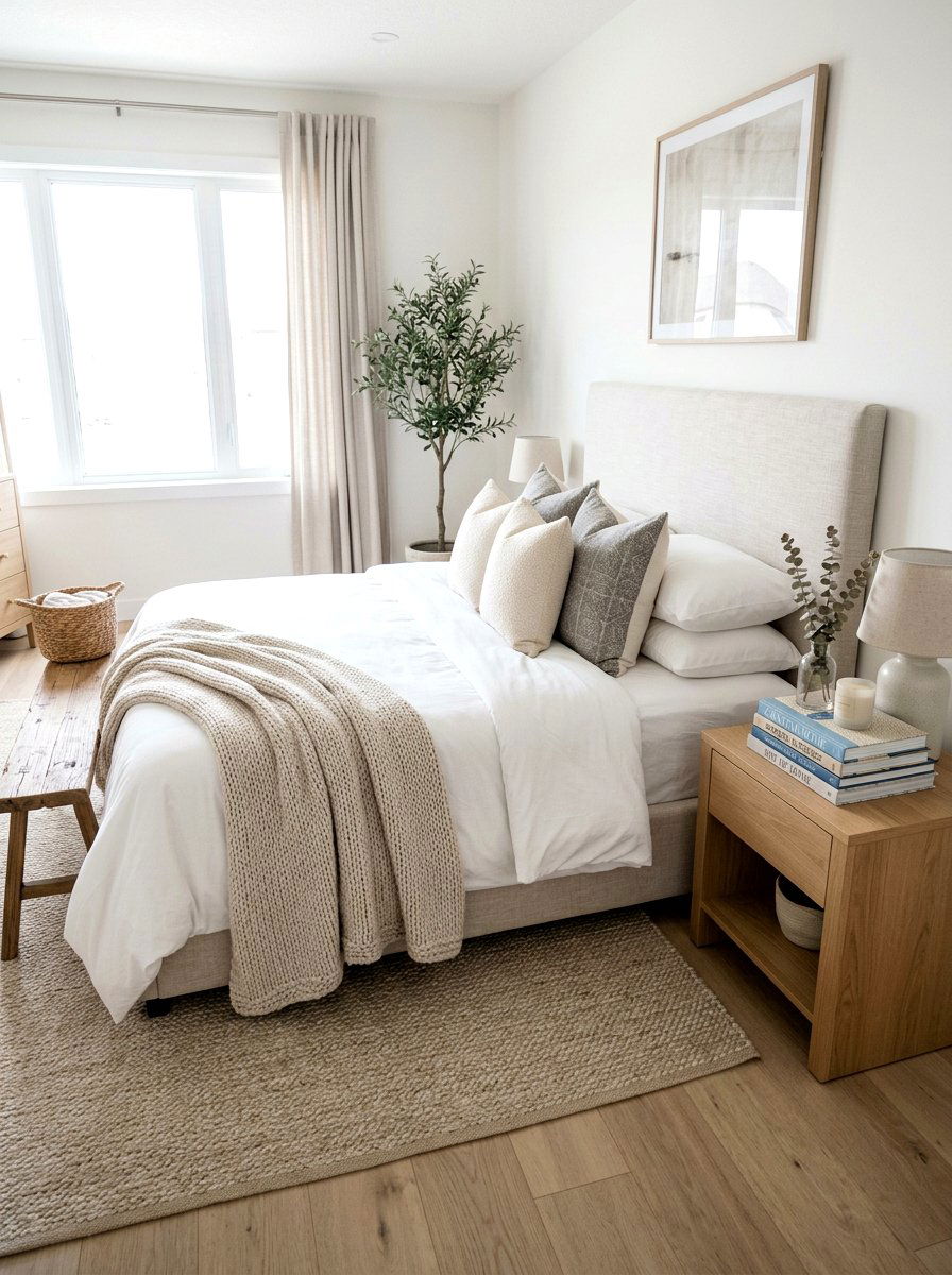 Decorative Books For Nightstand - 25 Spring Bedroom Nightstand Styling Ideas