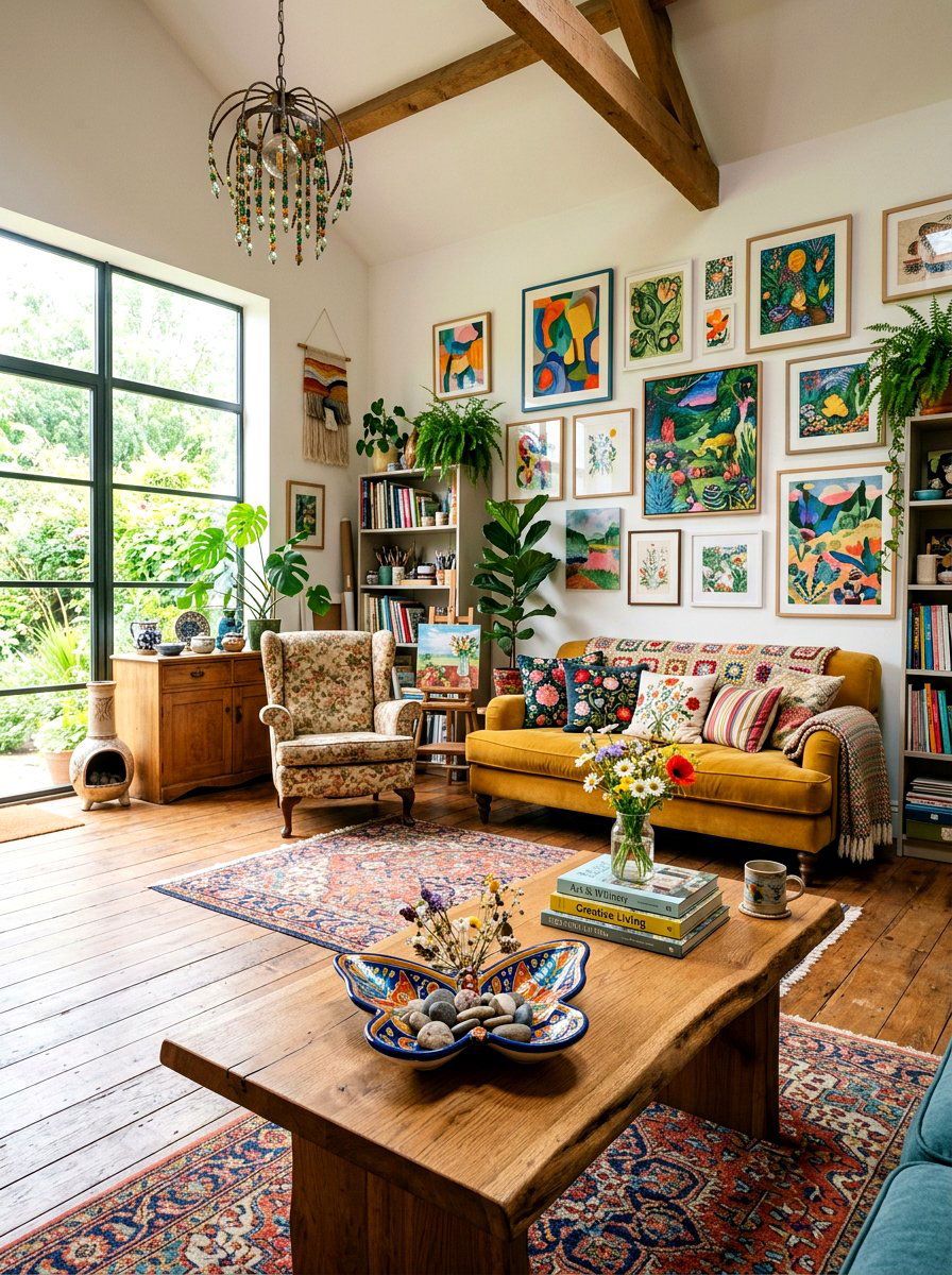 Decorative Butterfly Bowl - 25 Spring Coffee Table Decor Ideas