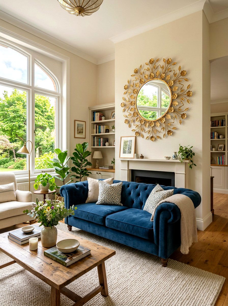 Decorative Mirror For Spring - 25 Spring Wall Art Ideas