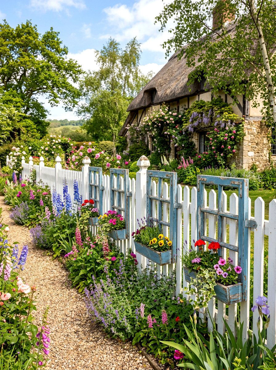 Decorative window frames