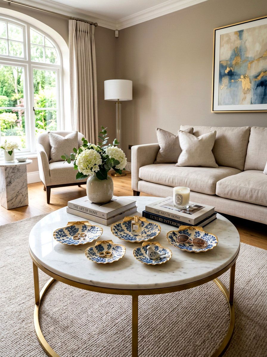 Decoupage Shell Decor - 25 Spring Craft Ideas for Adults