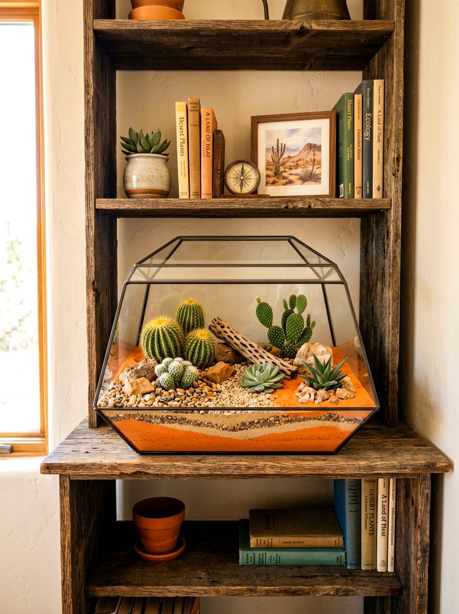 Desert Landscape - 25 Spring Terrarium Ideas