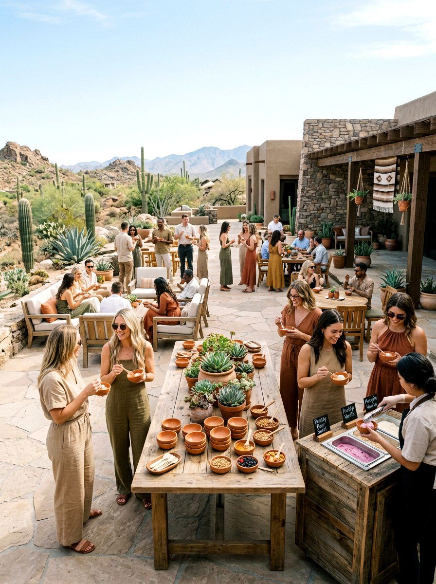 Desert Spring Social - 25 Spring Ice Cream Social Decor Ideas