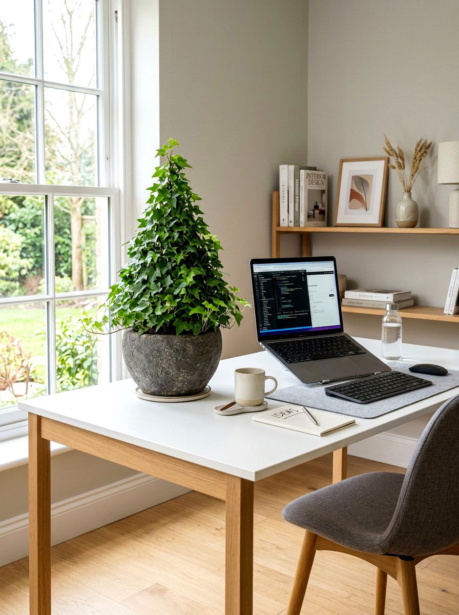 Desktop Ivy Pyramid - 25 Spring Ivy Topiary Ideas