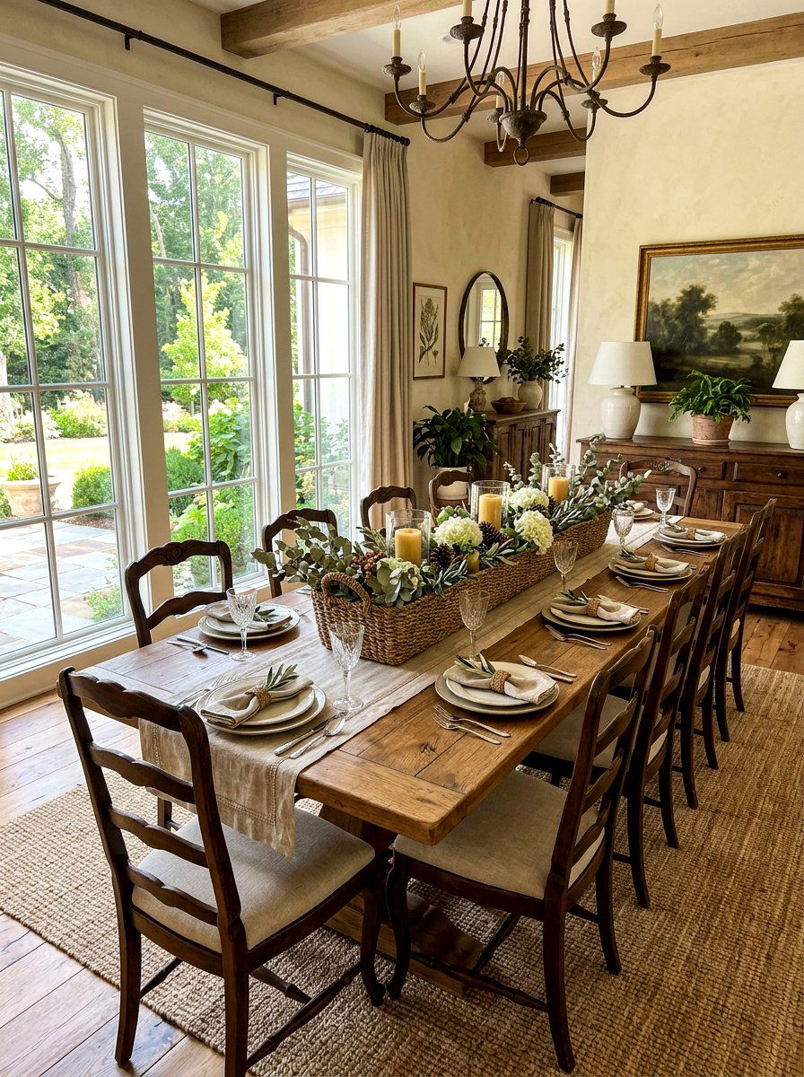 Dining Room Table Centerpiece Basket - 25 Spring Seagrass Basket Decor Ideas